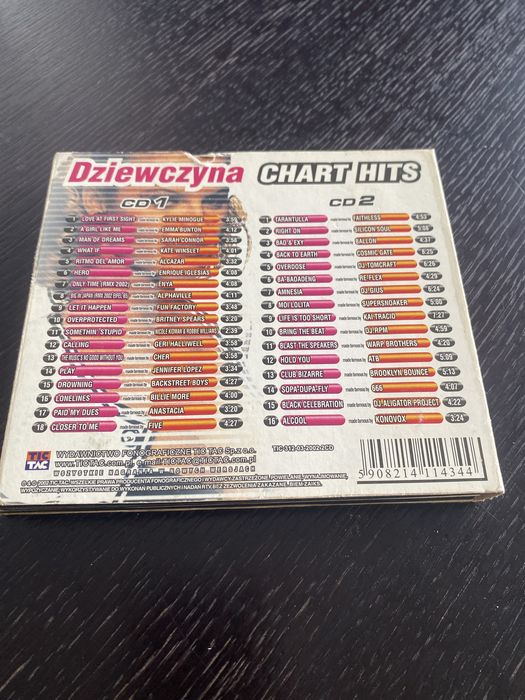 Płyta CD Chart Hits Dziewczyna