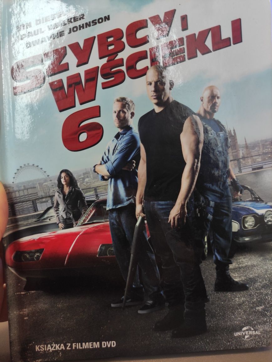 Film DVD + książka "Szybcy i wściekli 6"