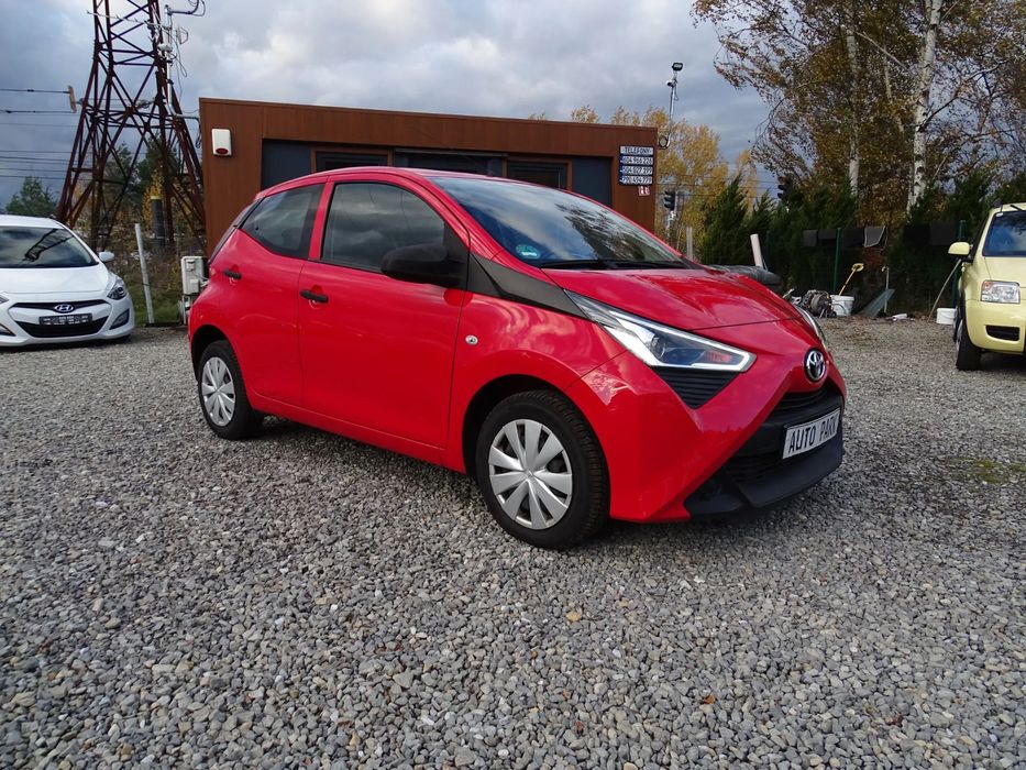 Toyota Aygo Bezwypadkowy Serwisowany 60 tyś.km Piękna Zadbana Kli ma