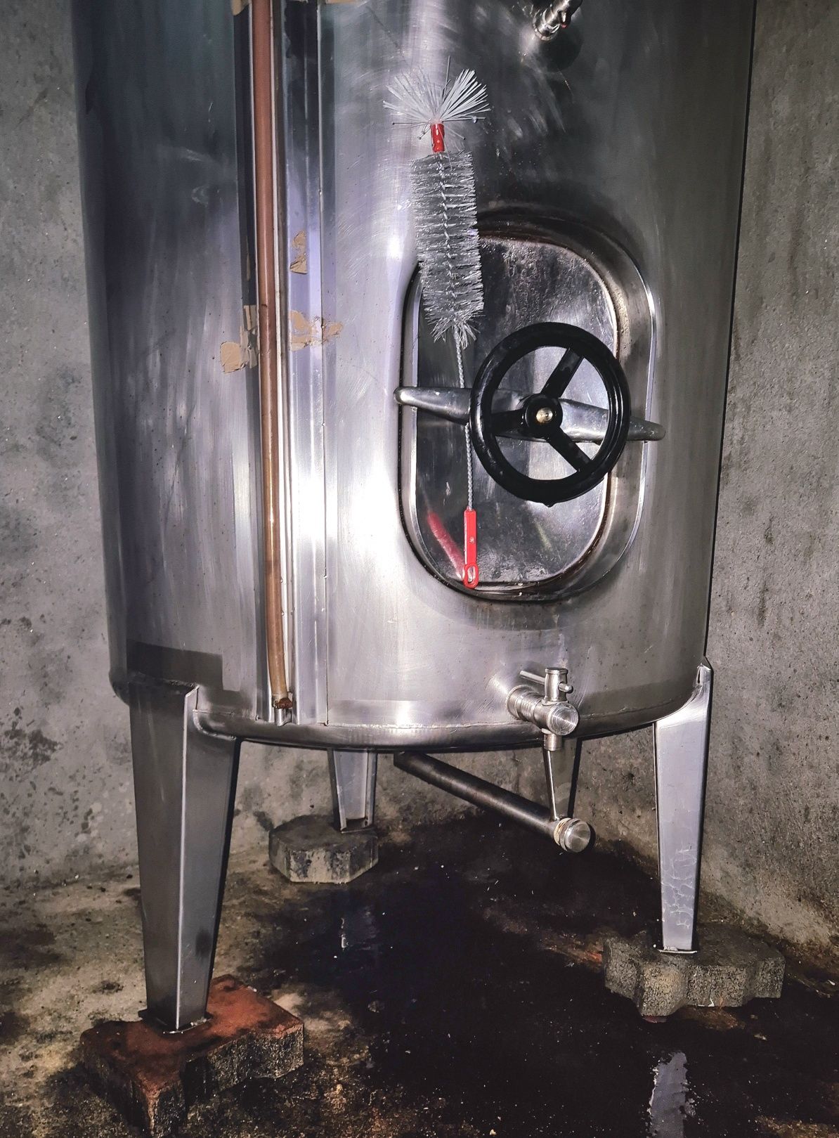 Cuba inox 500L vinho