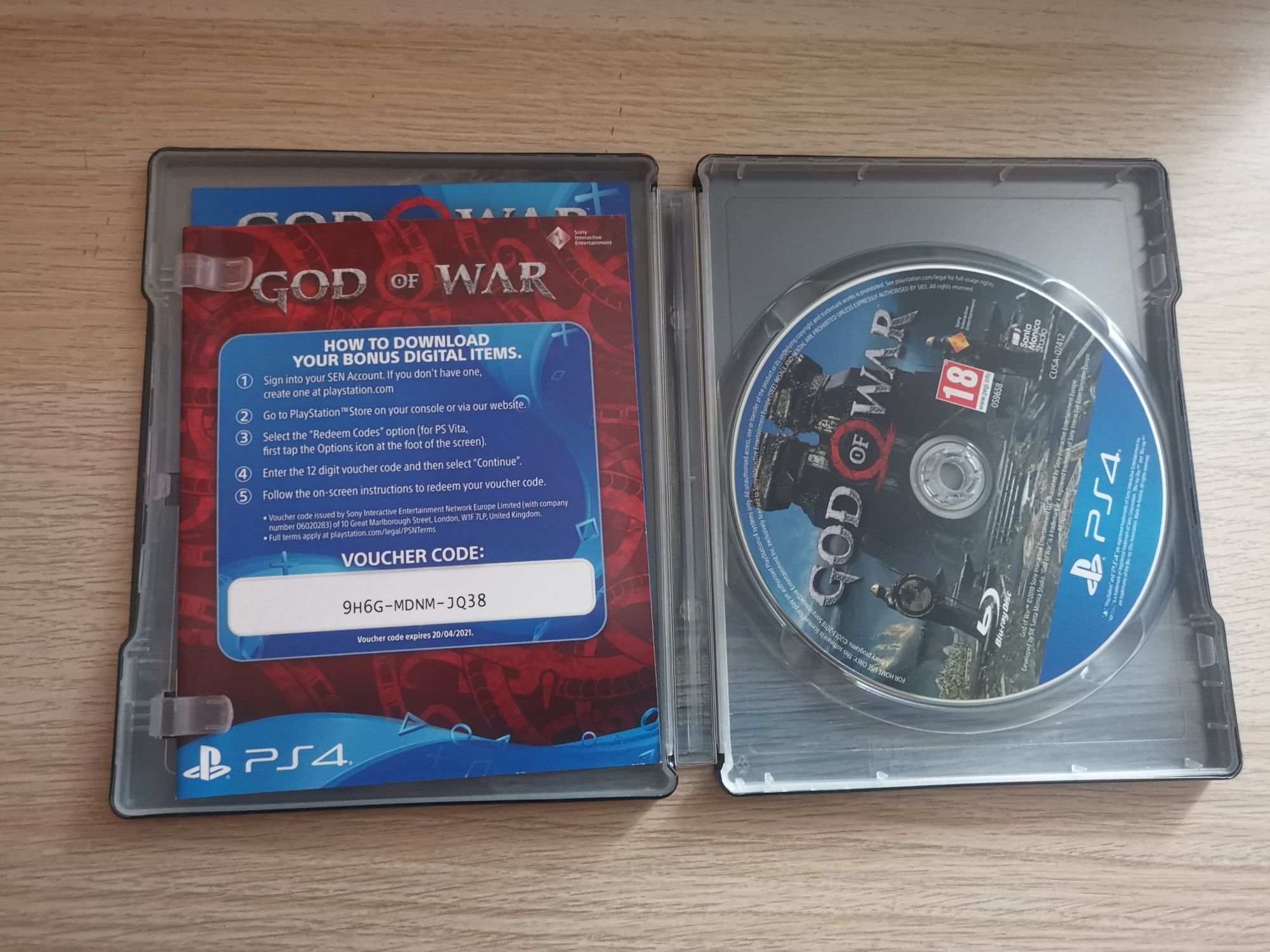 God of war limited edition stelbock ps4 PlayStation 5