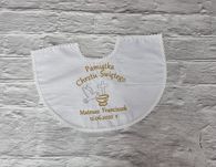 Szatka do chrztu haft personalizowany PAMIĄTKA