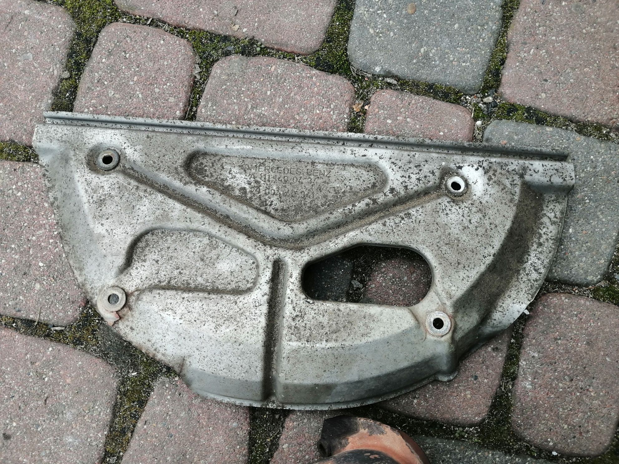 Mercedes W124 kolektor wydechowy sonda lambda m111