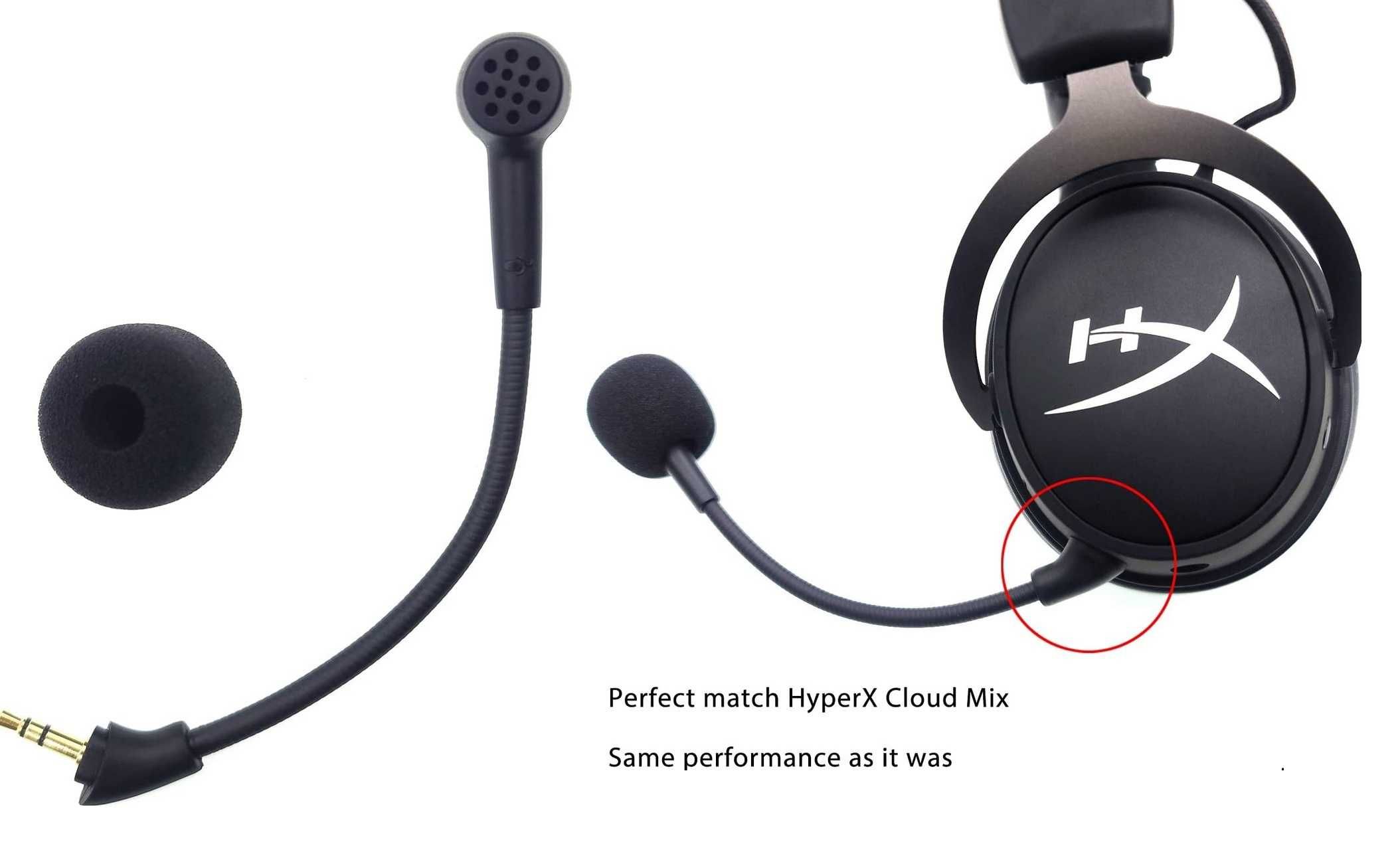 Микрофон HyperX Cloud Core Alpha Flight Blackshark Barracuda X Orbit