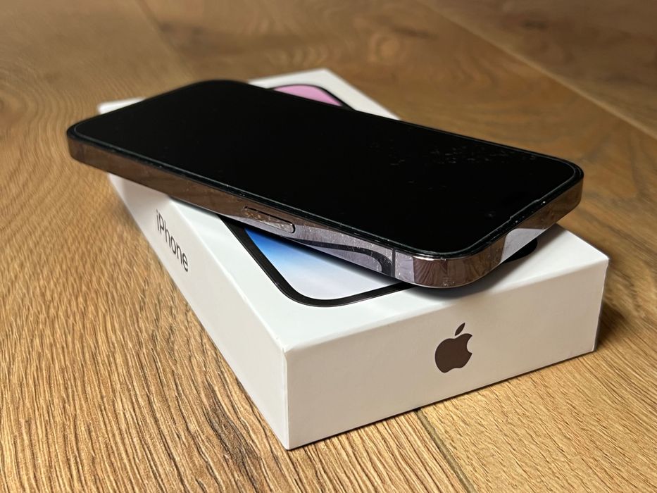 iPhone 14 Pro/ 128GB/ Deep Purple/ Cały Zestaw