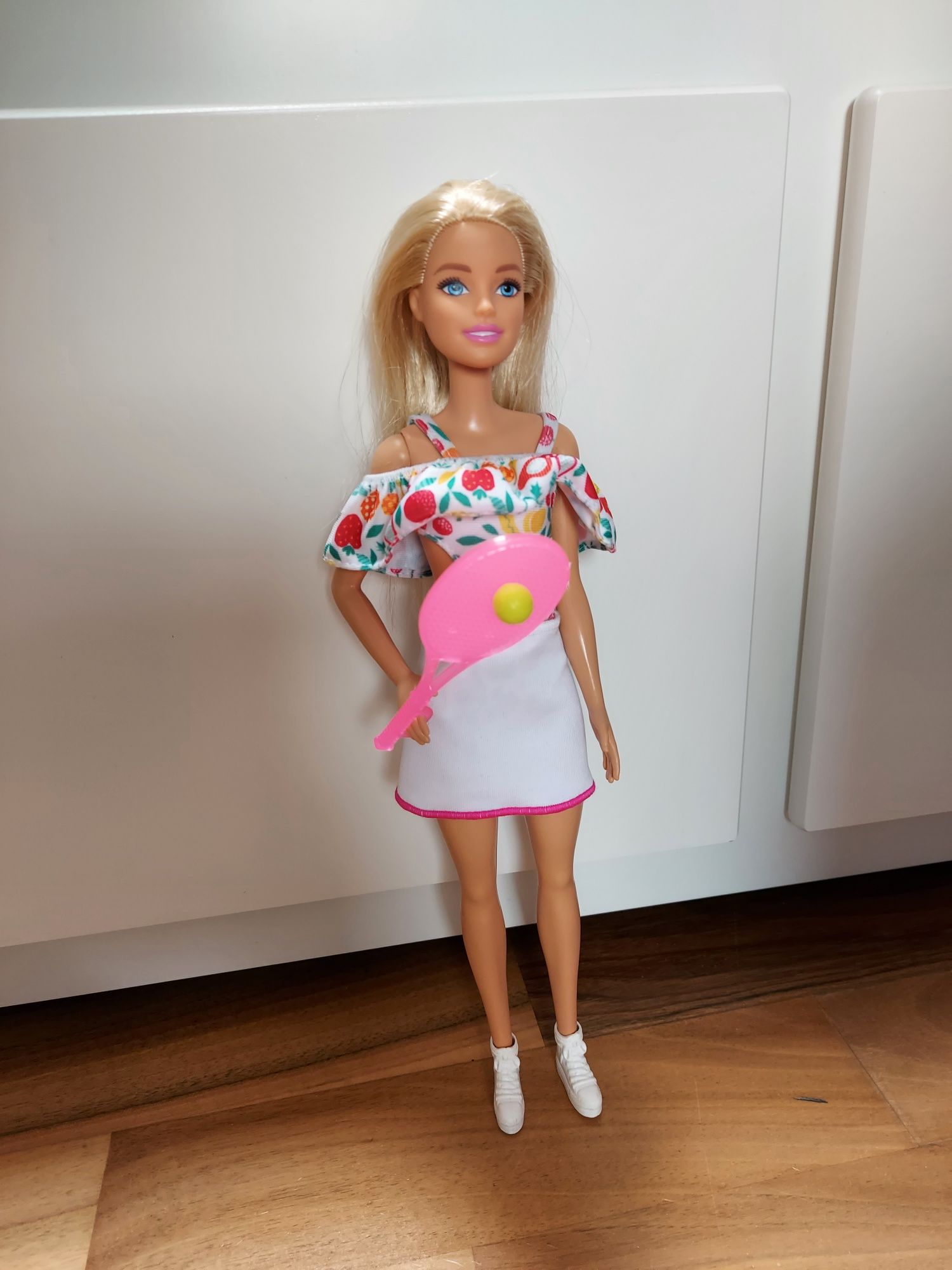 Lalka Barbie Tenisistka Plażowiczka + akcesoria