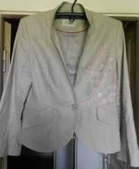 Пиджак льняной (жакет), размер 52-54
