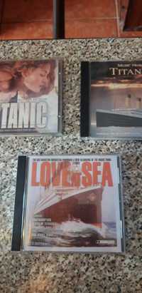 Conjunto de 3 Cds Banda Sonora Titanic