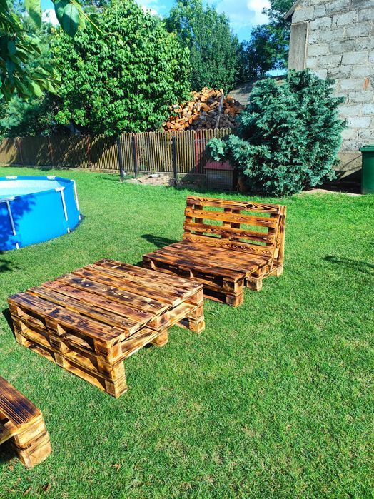 Meble ogrodowe z palet