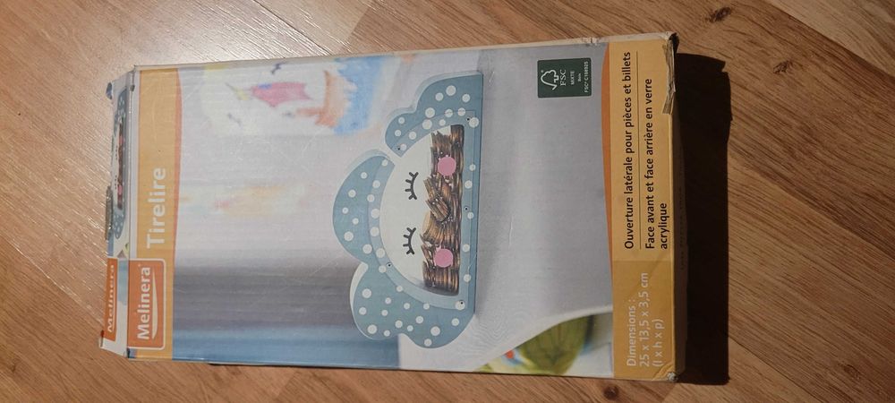 Skarbonka drewniana melinera