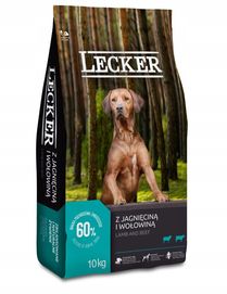 Lecker sucha karma dla psa z jagnięciną 10kg