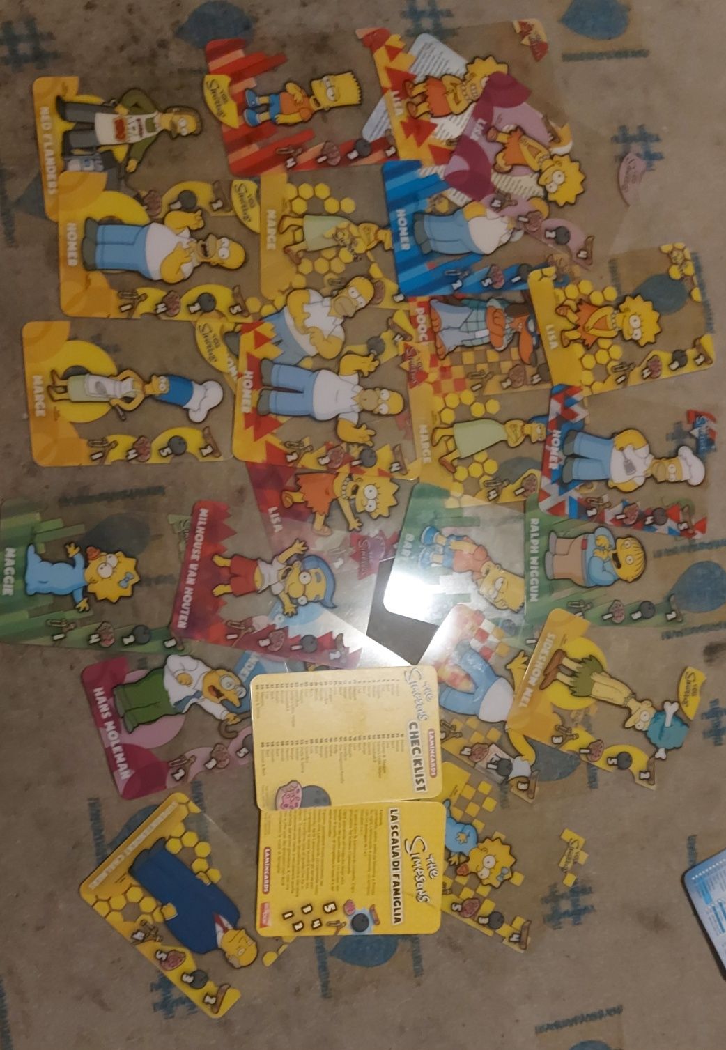 Cromos The Simpsons e Cartoon Network