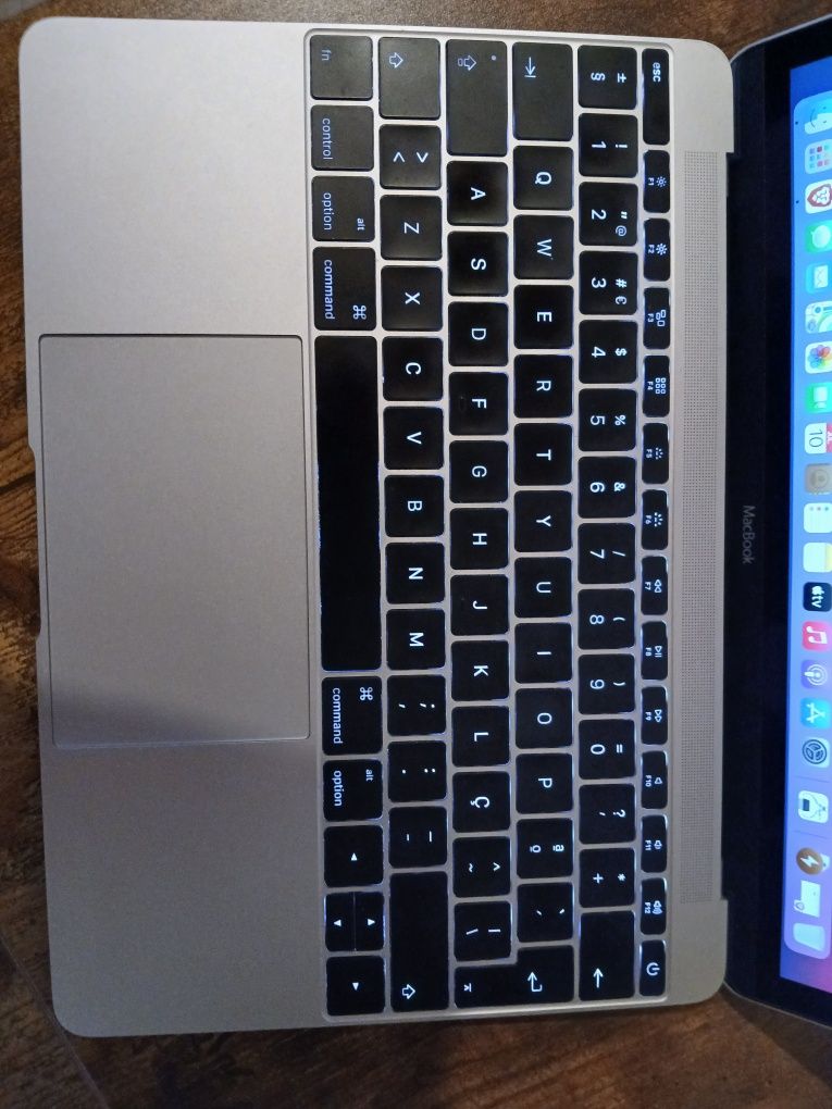 Macbook 12 polgadas cinza prata