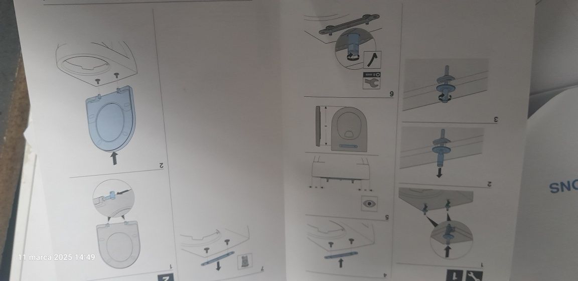 Klapa wc geberit nova pro