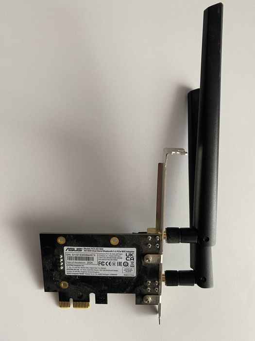 Wi-Fi/Bluetooth адаптер Asus PCE-AX 1800