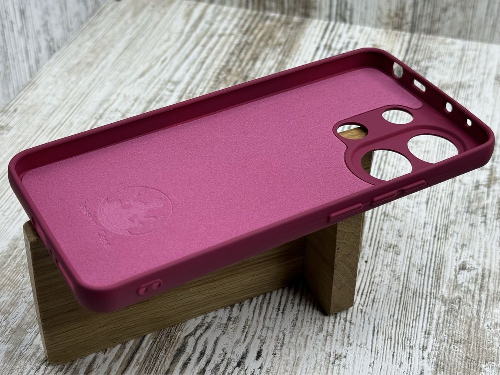 Чехол Silicone Case Full на Xiaomi Redmi Note 13 4G. Микрофибра
