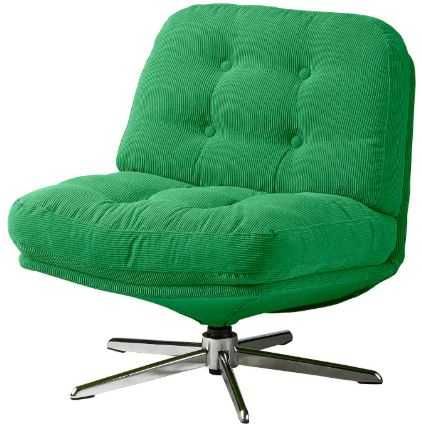 Krzesło fotel obrotowy IKEA Dyvlinge nowy w kartonie zielony