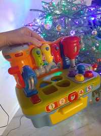 Музичний столік інструменти hola toys