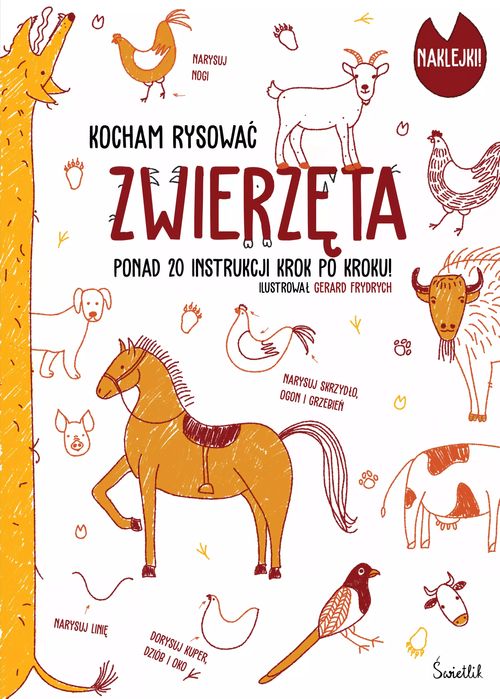 Zwierzęta. Kocham rysować. Świetlik