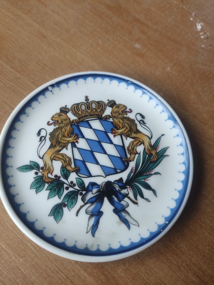 Stara niemiecka porcelana. Talerzyk 9,5 cm