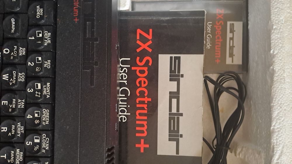 Sinclair ZX Spectrum + com HDMI caixa k7 e manual