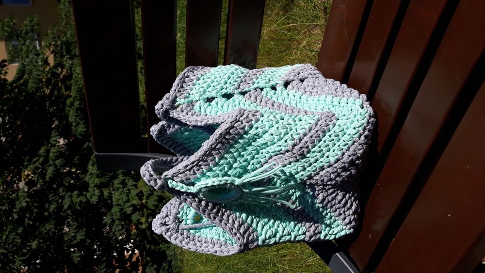 Torba bawełniana hanmade rękodzieło