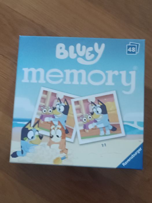 Jogo de memória Bluey e Bingo