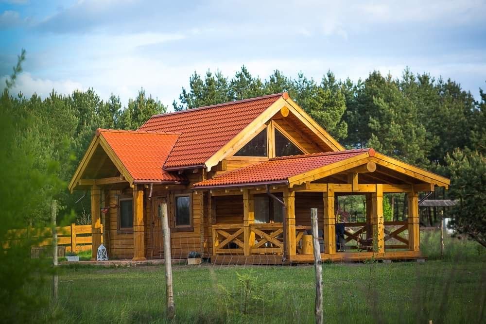 Domy z bali drewniane na zgłoszenie z bala -stelarzowe