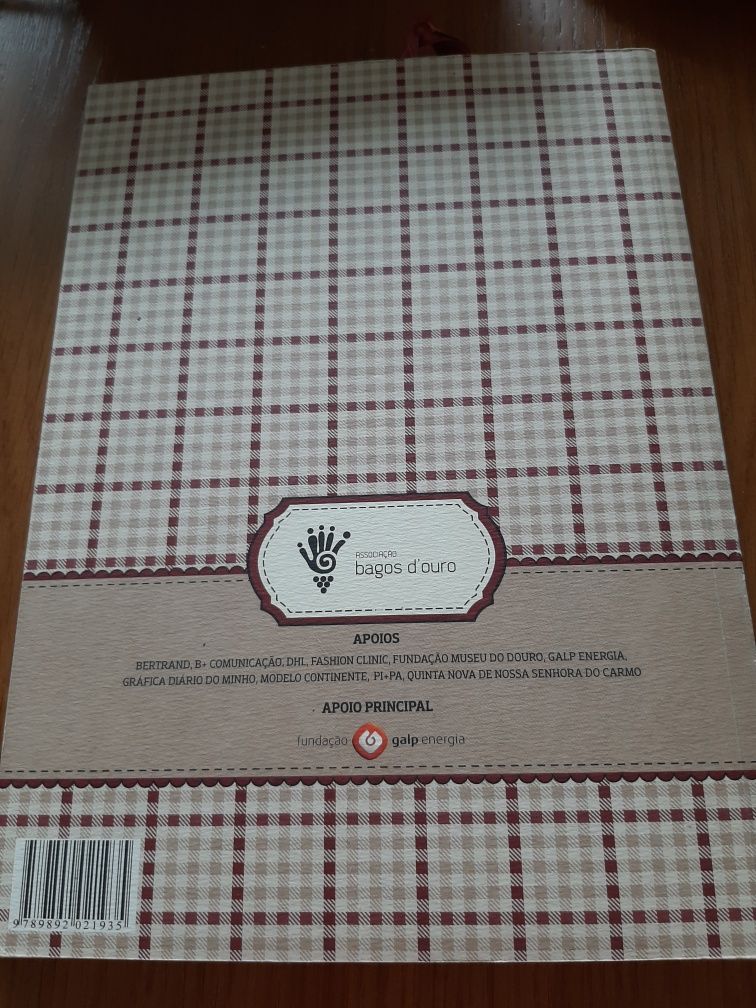Livro culinária Receitas Bagos D'Ouro