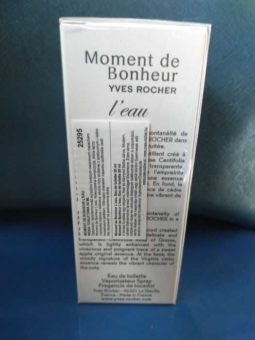Rarytas wycofane Moment de bonheur l eau 50 ml Yves Rocher folia nowe