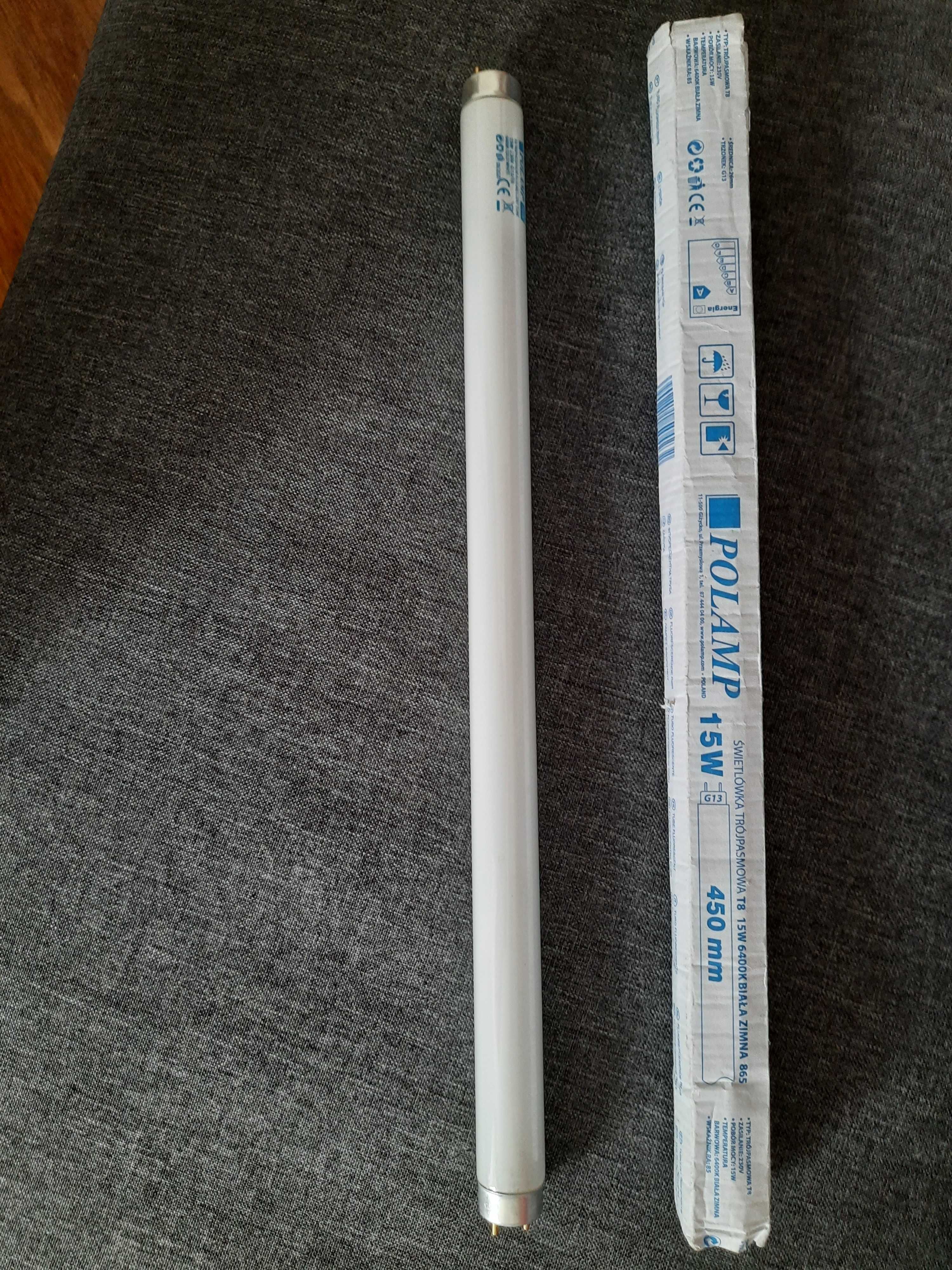 25 x Jarzeniówki / Świetlówki T8 15W 450mm