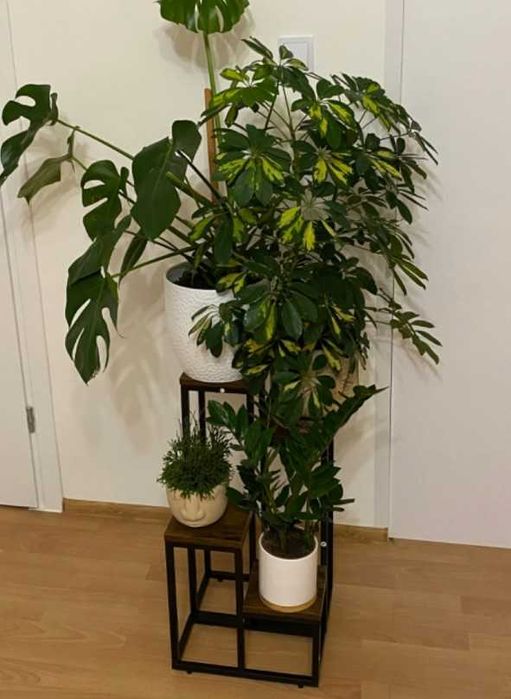 Duży kwietnik pojemny na kwiaty rośliny loft industrialny 68 cm