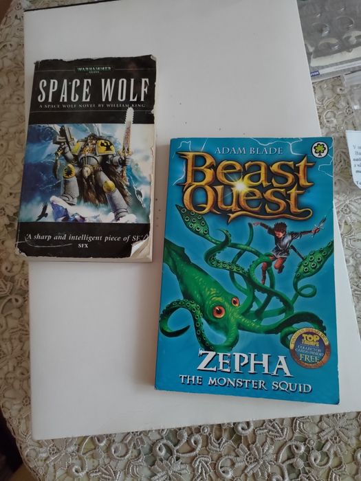 Книги англійською мовою Space Wolf Beast Quest Zepha the monster squid