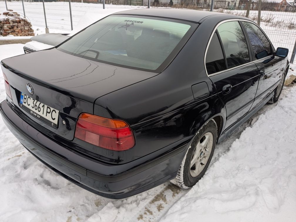 BMW  525 tds на шкірі