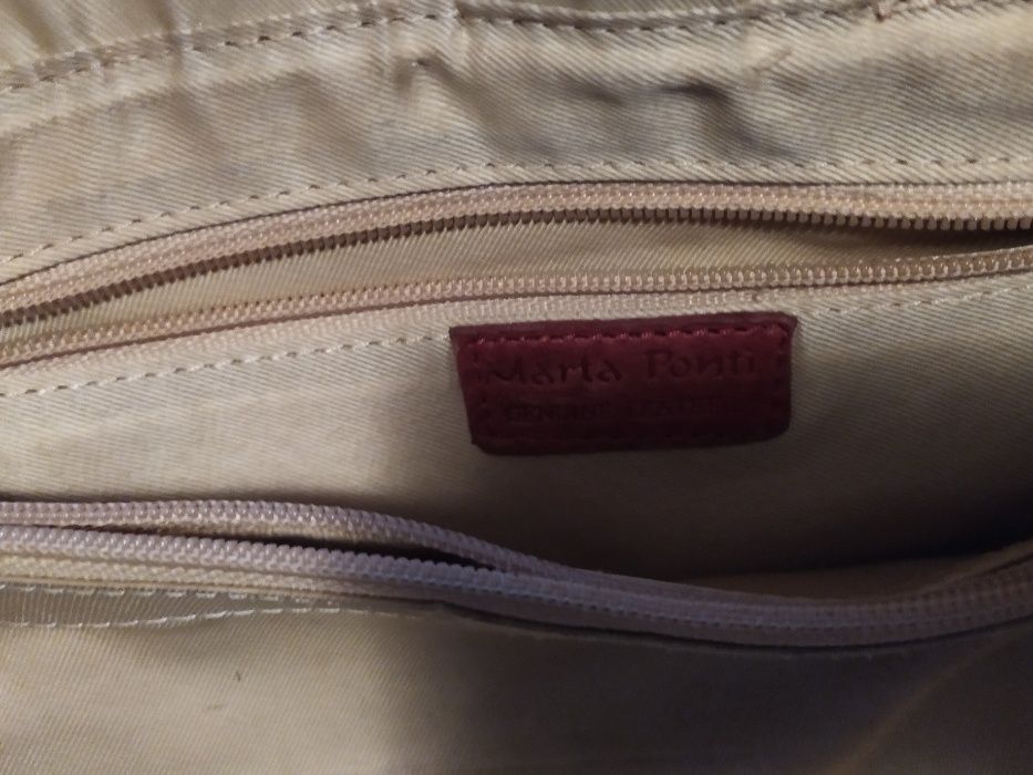 Bolsa vermelha Marta Ponti