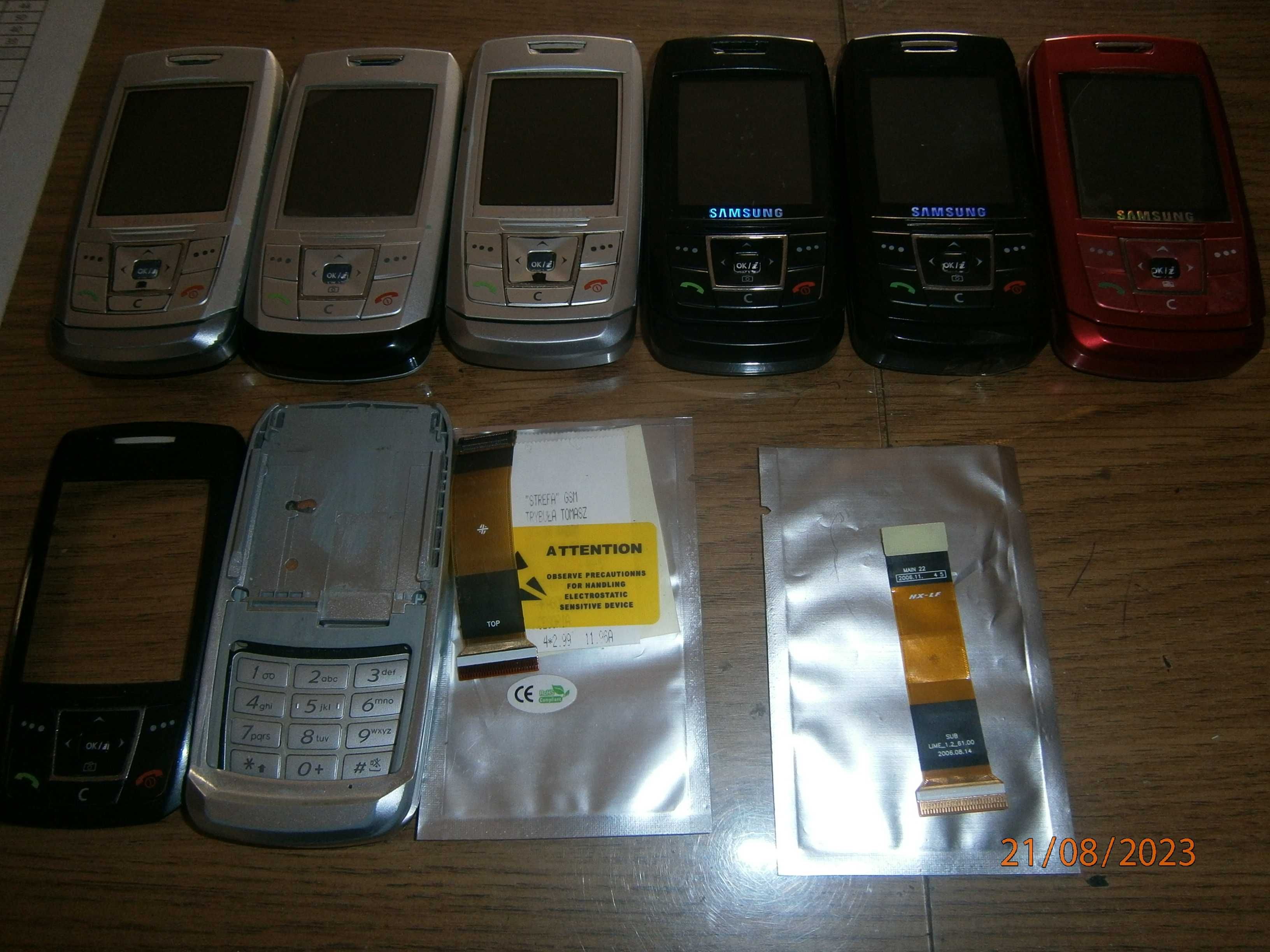 Telefony używane SGH 250 slider