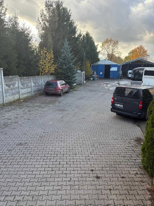 Wynajme teren -  utwardzony, z hala w cenie wynajmu terenu.