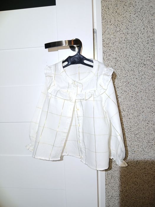 Koszula biała 104 dziewczęca cool club