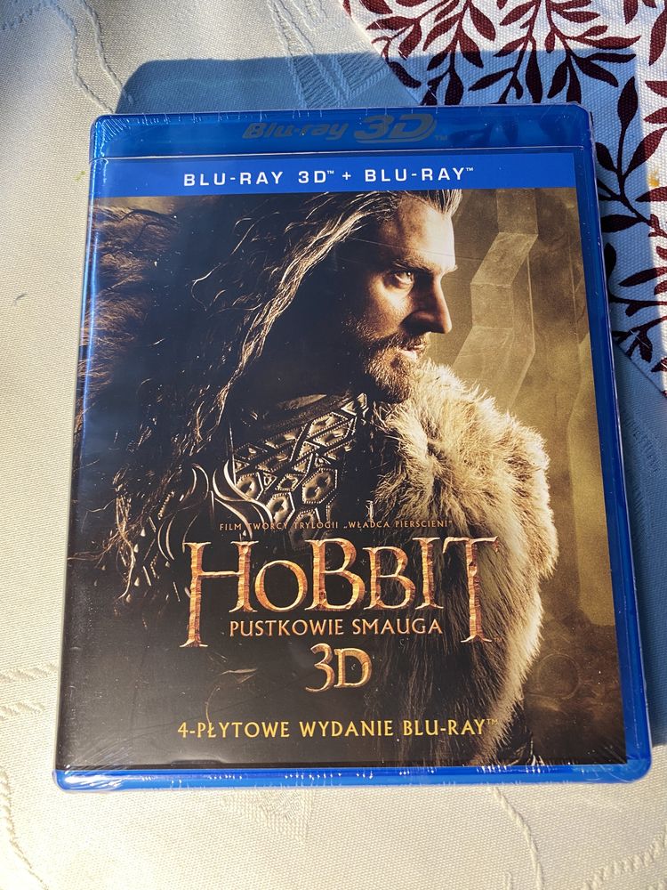 Hobbit Pustkowie Smauga 3D i 2D - Blu-ray
