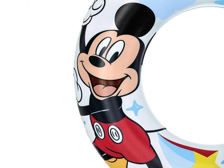 mickey koło kółko dmuchane do pływania dla dzieci
