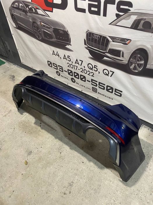 Бампер задній audi s5 b9 f5 8w a5 sline sportback coupe Lx5h