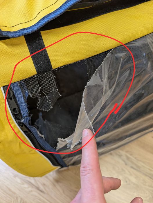 Hafenbande Przyczepka Rowerowa Cabby L Jogger 155X74X103Cm Do45Kg Duża