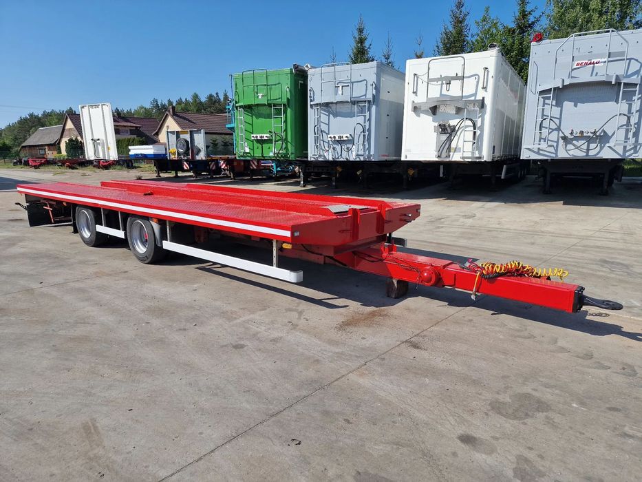Cmt Tandem Niskopodwoziowa Wciągarka Najazdy Aluminiowe 2006 rok DMC: 17500 kg