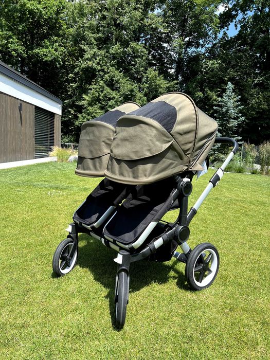 Bugaboo Donkey Duo połączenie modelu 3 i 5 (maaaaasa dodatków)