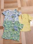 Paka koszulki z krótkim rękawem r80-86 Zara h&m cocodrillo