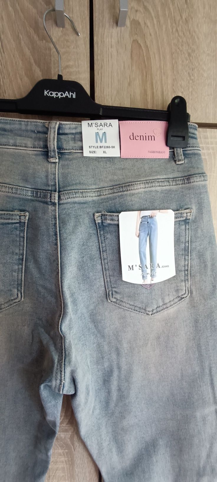 Nowe spodnie M'Sara denim r. XL