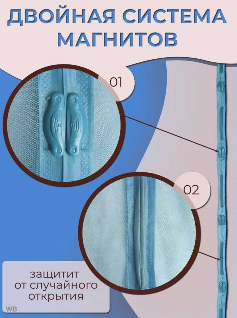 Москитная сетка от насекомых,мух и комаров