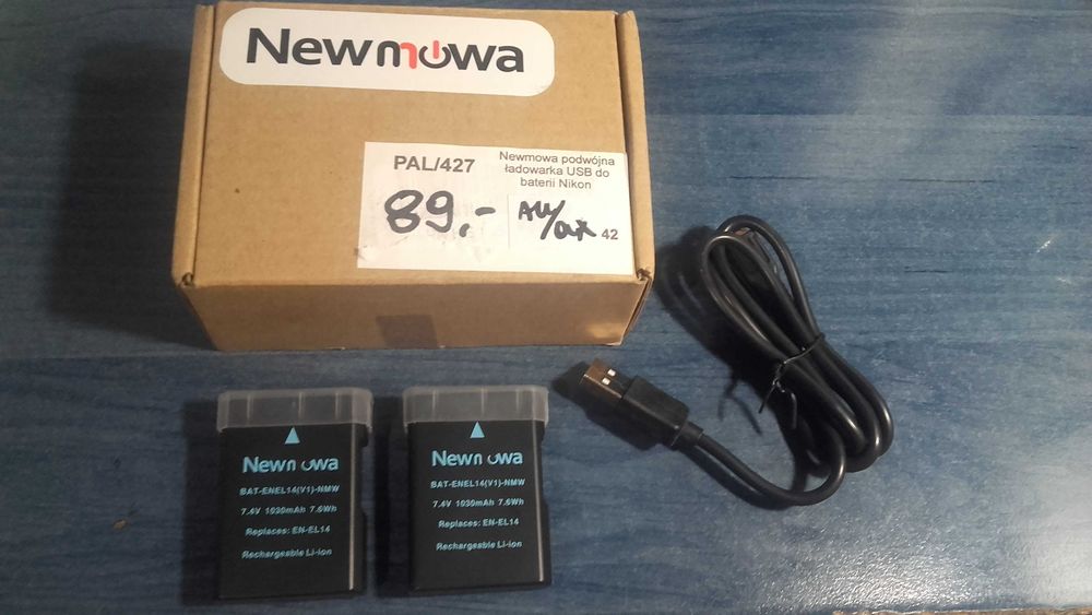 Bateria EN-EL14 do Nikon EN-EL14