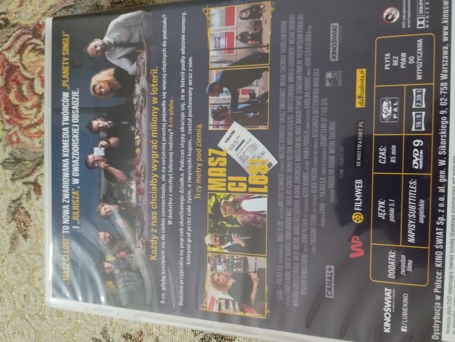 Dvd Masz ci los stan jak nowy