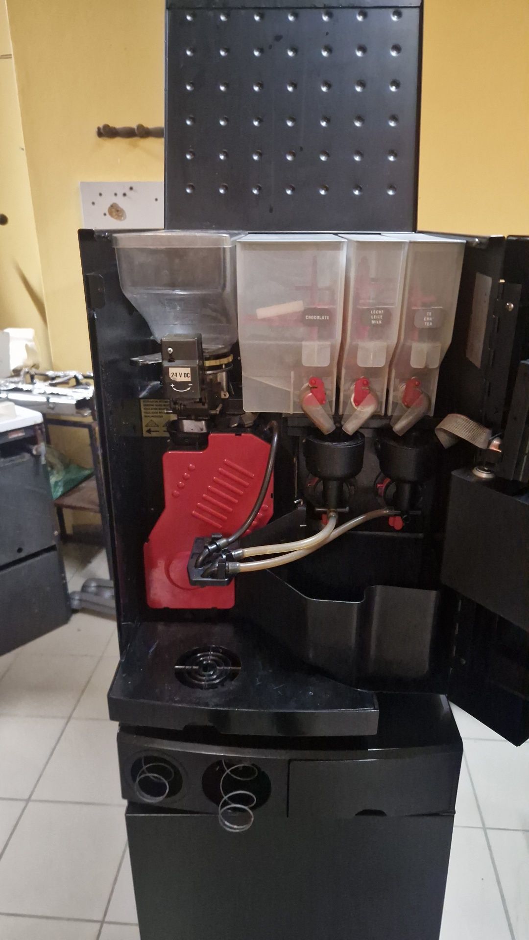 Máquina de café em grão